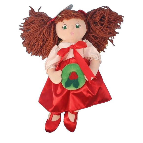Gibson's Little Angel Fabric Dolls Serenity, Merry & Noelle appx 14" Holiday - Picture 6 of 16